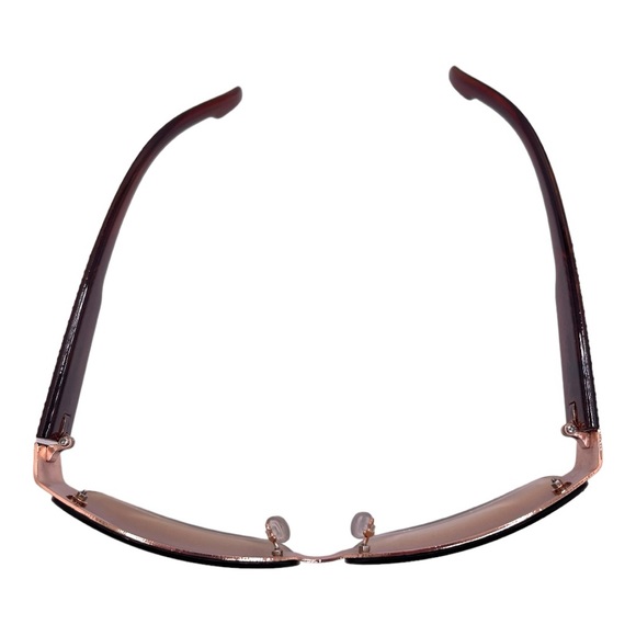 Stylish Shades! Rectangular  Frames Variated Amber Lens Unisex - Picture 5 of 7